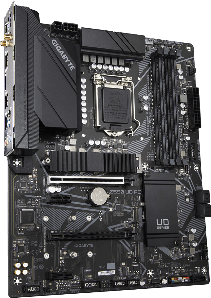 Gigabyte Z590 UD AC | LGA1200 | DDR4 WiFi Gaming Motherboard