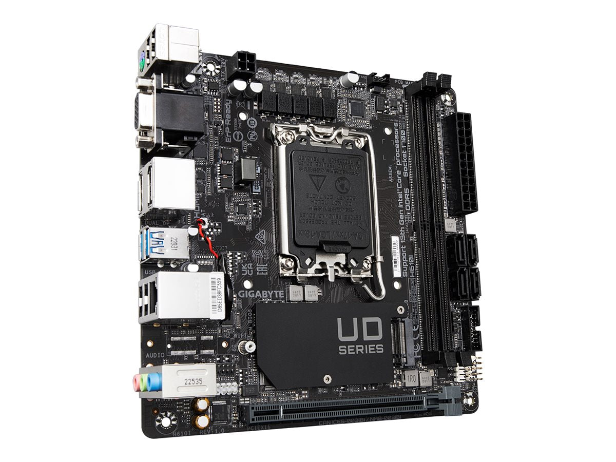 Gigabyte H610I Motherboard | Intel 12th & 13th Gen | LGA1700 | DDR4 | Mini-ITX