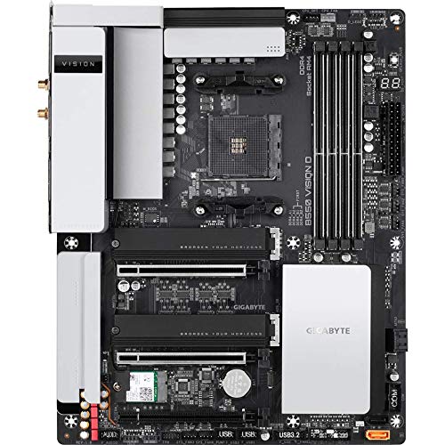 Gigabyte B550 VISION D Motherboard for AMD Ryzen AM4