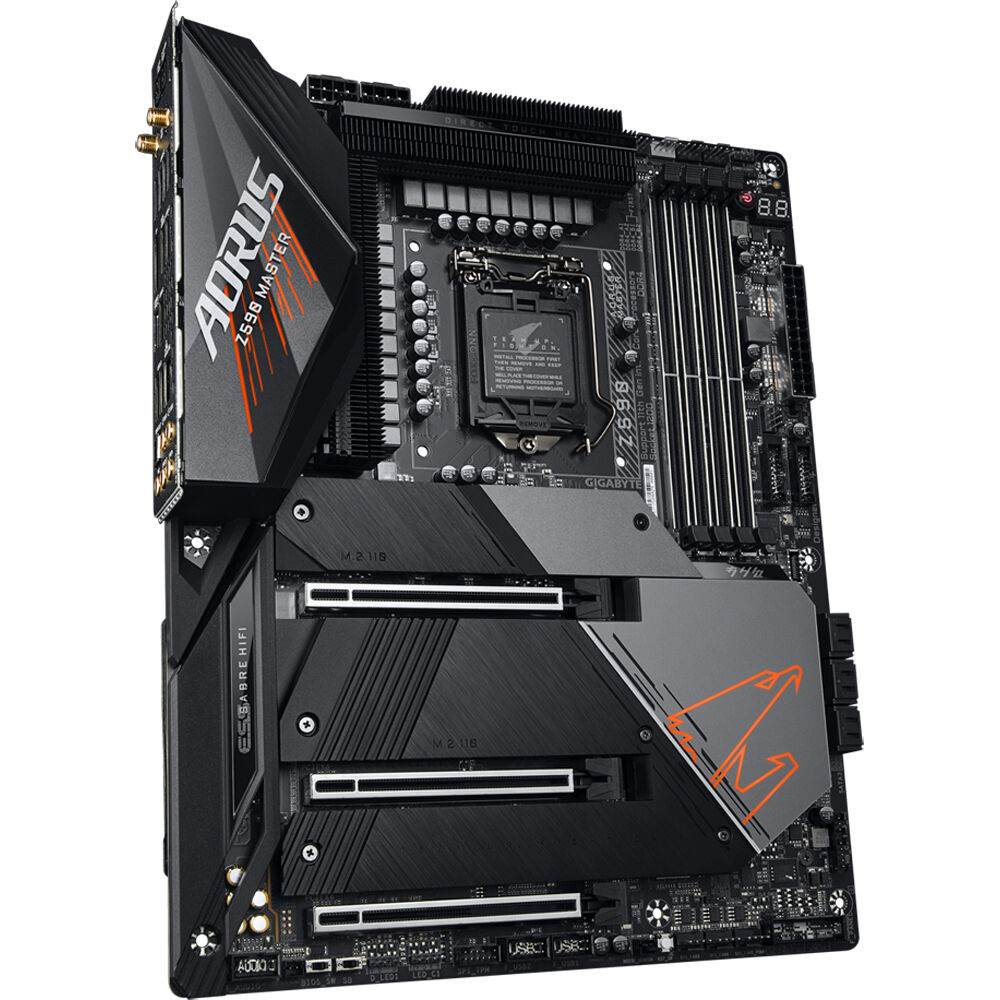 Gigabyte Z590 AORUS MASTER | LGA1200 | DDR4 High-End Gaming Motherboard