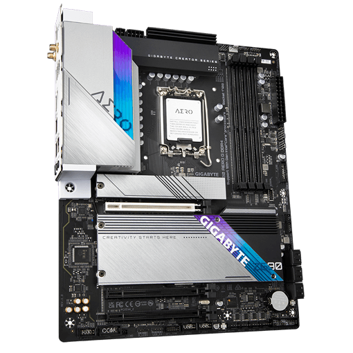 Gigabyte Z690 AERO G DDR4 Motherboard | Intel 12th & 13th Gen | LGA1700 | ATX