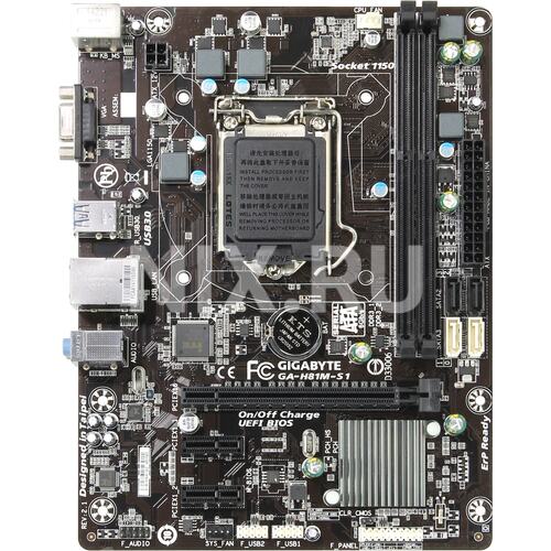 Gigabyte H81M-S Motherboard for Intel 4th Gen (LGA 1150)