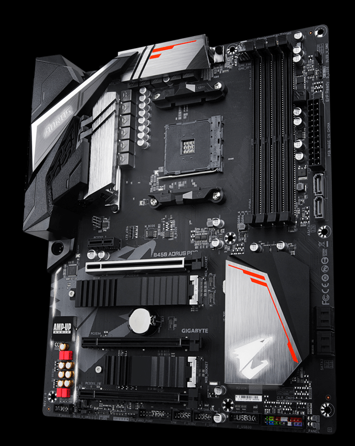 Gigabyte B450 AORUS PRO Motherboard | AMD Ryzen | DDR4 | ATX