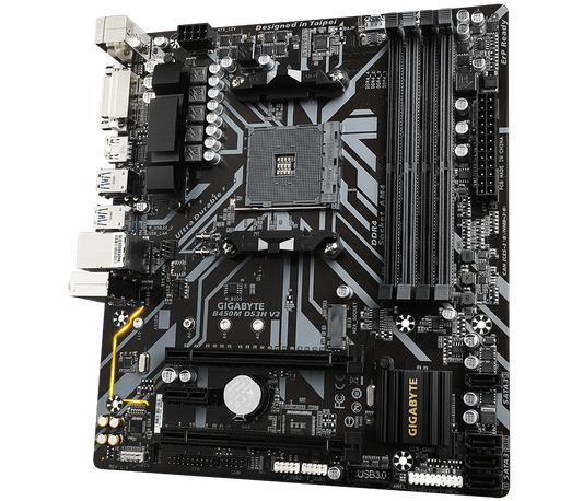 Gigabyte B450M DS3H Motherboard | AMD Ryzen | DDR4 | Micro-ATX