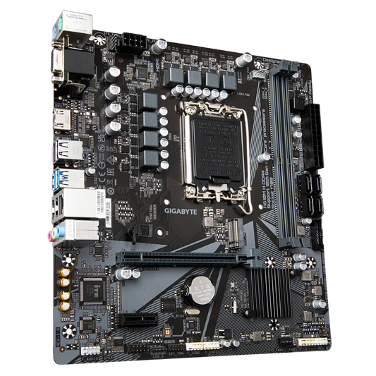 Gigabyte H610M H DDR4 Motherboard | Intel 12th/13th Gen | Micro-ATX