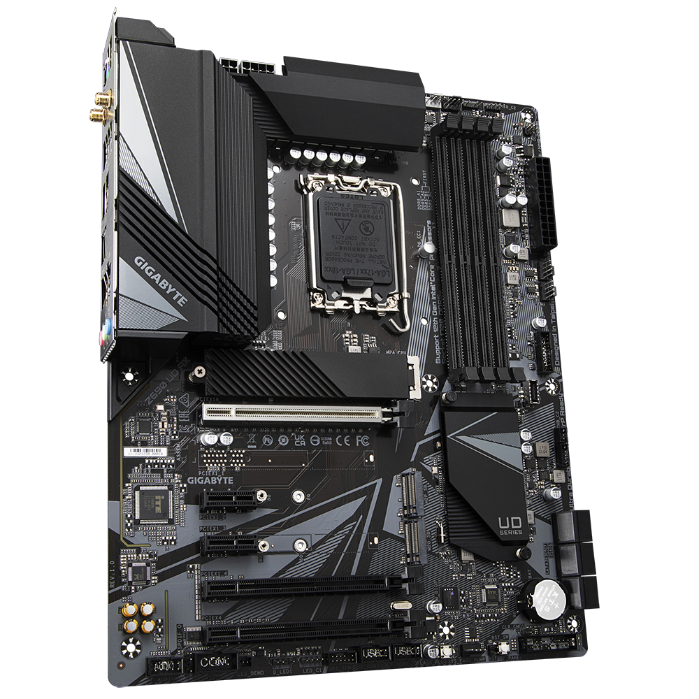 Gigabyte Z690 UD AX – ATX Gaming Motherboard with DDR5, PCIe 5.0 & Wi-Fi 6