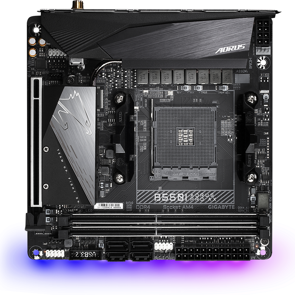 Gigabyte B550 AORUS PRO AX Motherboard (WiFi 6) for AMD Ryzen AM4