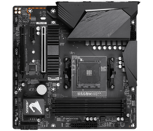 Gigabyte B550M AORUS PRO Motherboard (Micro-ATX) for AMD Ryzen AM4