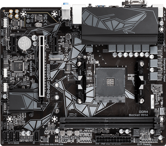 Gigabyte B550M Gaming Motherboard (Micro-ATX) for AMD Ryzen AM4