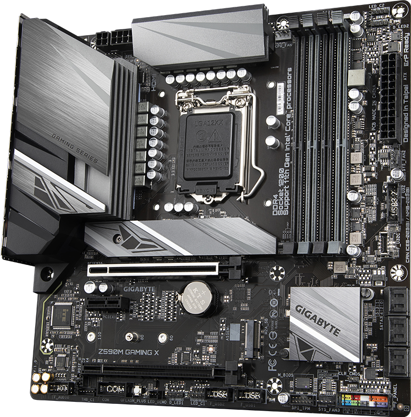 Gigabyte Z590M GAMING X Motherboard | Intel 10th & 11th Gen | LGA1200 | DDR4 | PCIe 4.0