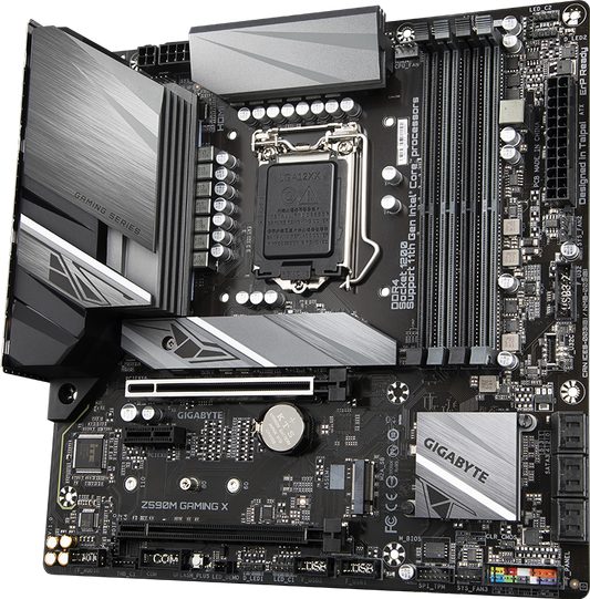 Gigabyte Z590M GAMING X Motherboard | Intel 10th & 11th Gen | LGA1200 | DDR4 | PCIe 4.0