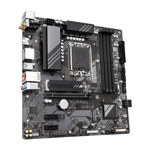 Gigabyte B760M DS3H AX Motherboard | Intel 12th/13th Gen | WiFi 6 | DDR5 | Micro-ATX