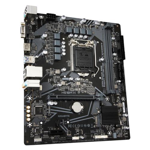 Gigabyte H510M H Micro ATX Motherboard – Intel 10th & 11th Gen Support