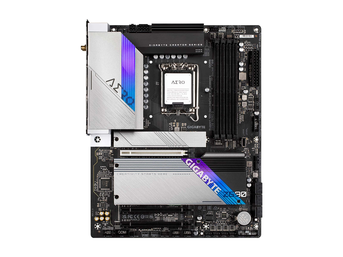 Gigabyte Z690 AERO G Motherboard | Intel 12th & 13th Gen | LGA1700 | DDR4 | ATX
