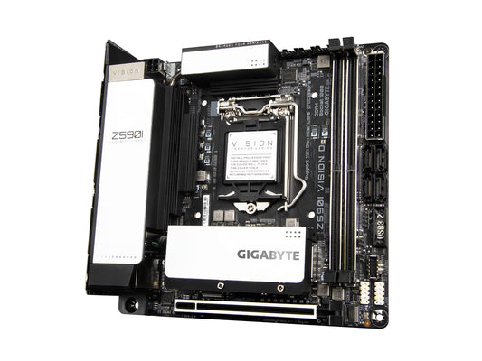 Gigabyte Z590I VISION D Mini-ITX Motherboard | Intel 10th & 11th Gen | WiFi 6 | Thunderbolt