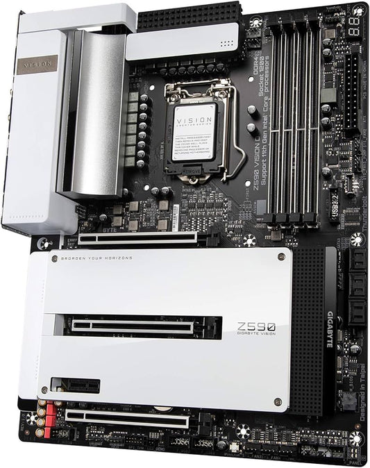 Gigabyte Z590 VISION D Motherboard | Intel 10th & 11th Gen | DDR4 | Thunderbolt