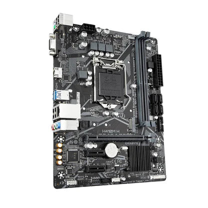 Gigabyte H410M H Motherboard (Intel 10th Gen, LGA1200, Micro-ATX)
