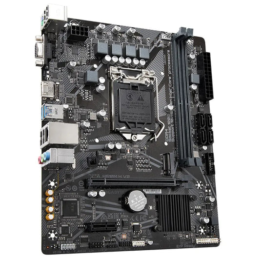 Gigabyte H410M H V2 Motherboard | Intel 10th Gen | LGA1200 | Micro-ATX