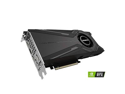 Gigabyte RTX 2080 Ti TURBO OC 11GB GDDR6 Graphics Card – Blower-Style Cooling, Overclocked